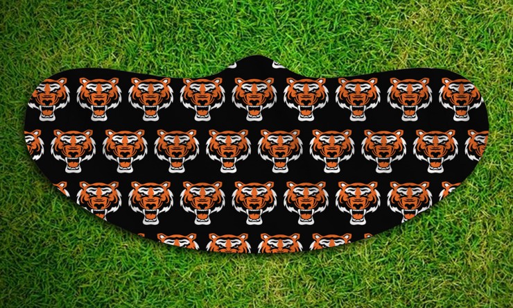 Logo Ear to Ear Mask - Rawlings Tigers