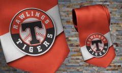 Logo Necktie - Rawlings Tigers