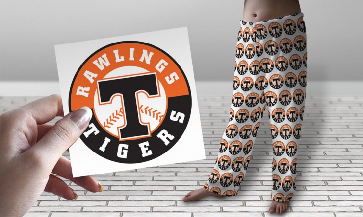 Logo Pajama Pants - Rawlings Tigers